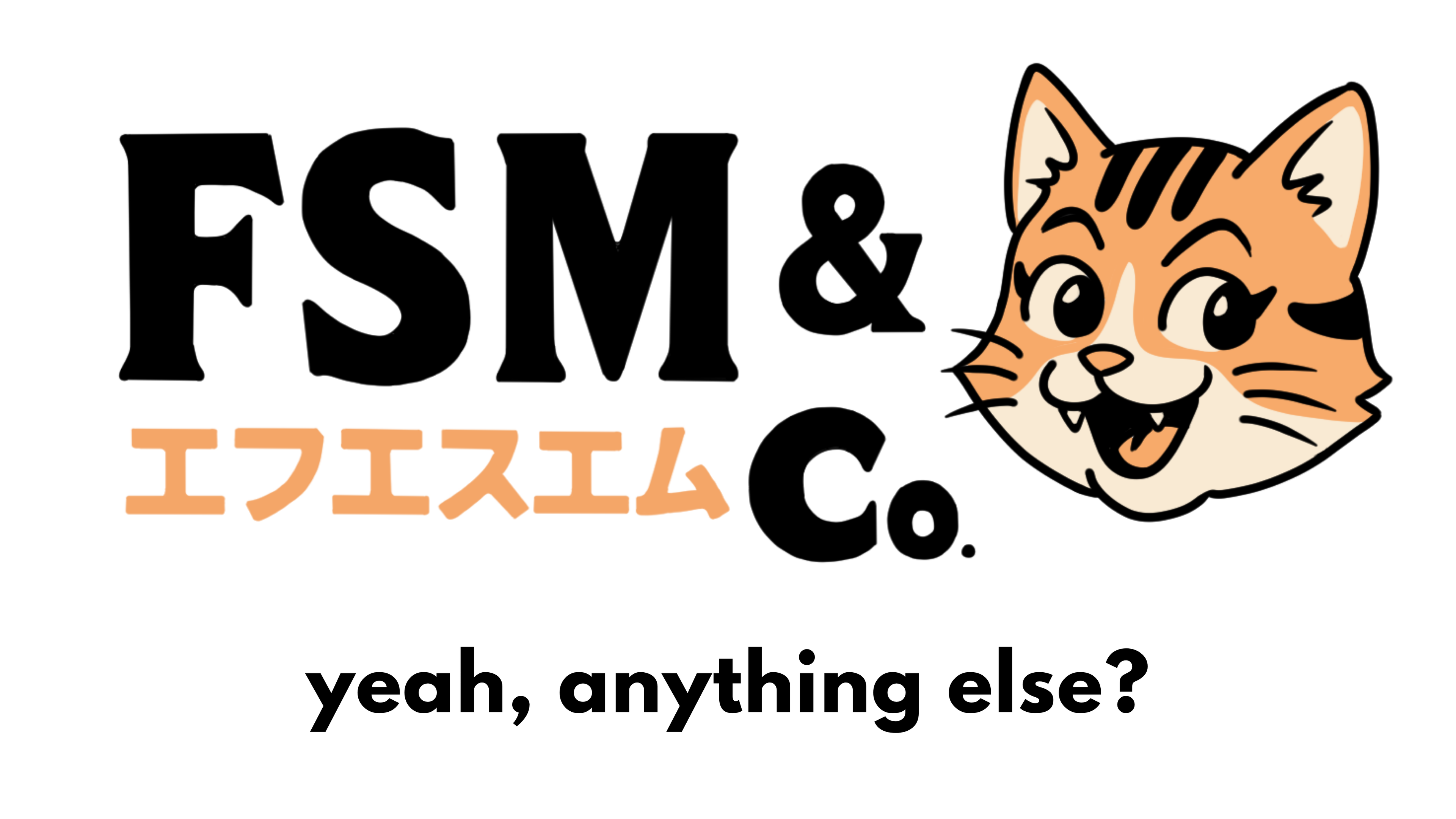 FSM & Co Frankie graphic with Japanese text