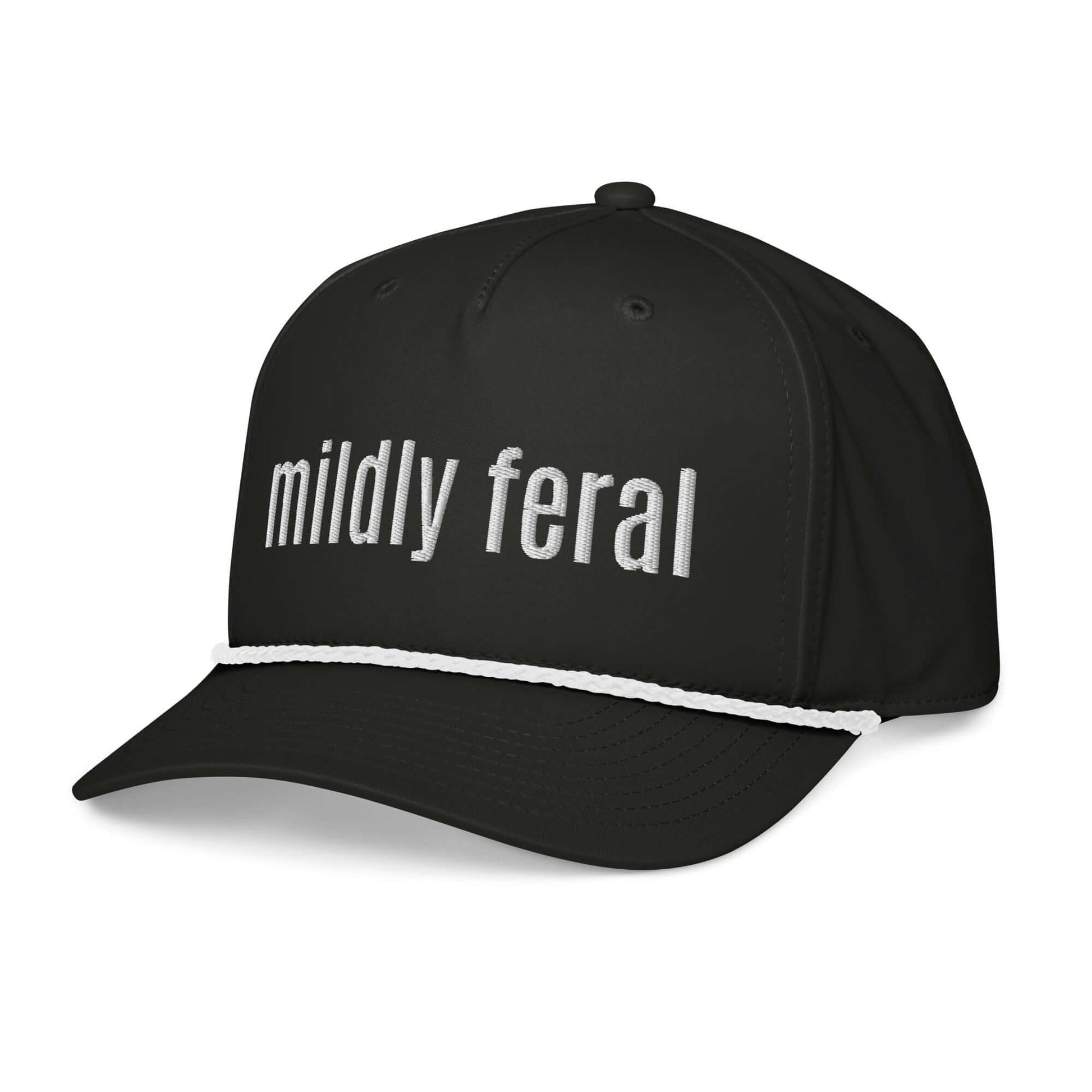 Black mildly feral hat